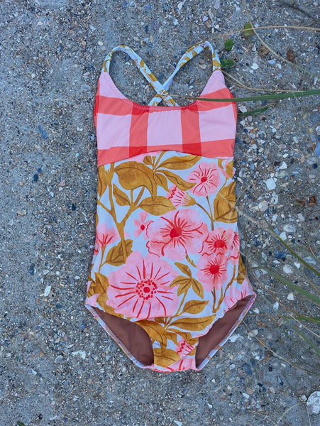 Shell Island Swimsuit - Girls