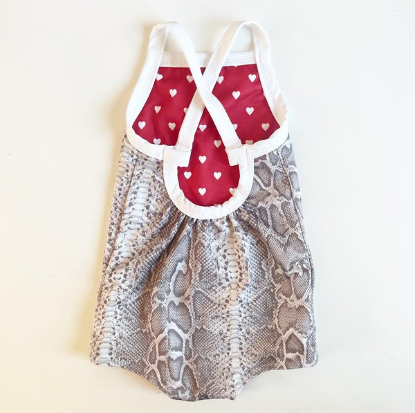 Size 3T - REVERSIBLE Sommer Suit