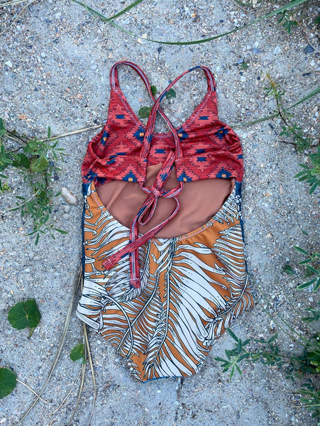 Shell Island Swimsuit - Girls