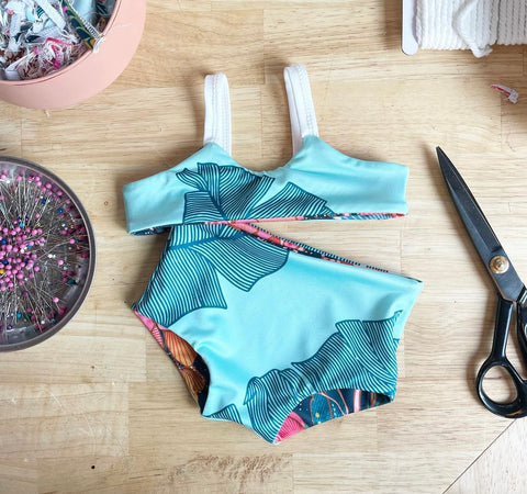 Size 12 mo - Classic Bikini, Fully Reversible