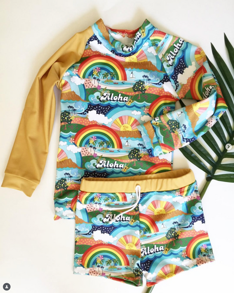 SEA SESSIONS Preorder - Long Sleeve Raglan Rashguard